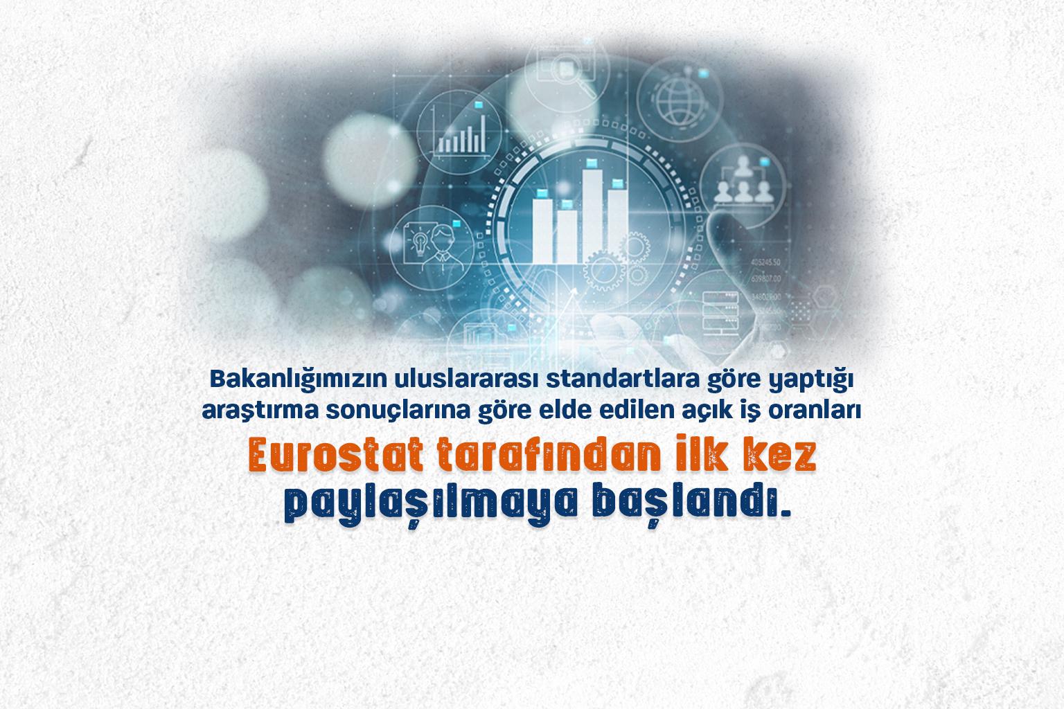 Türkiye’nin Açık İş Oranları Eurostat’ta Yayımlandı