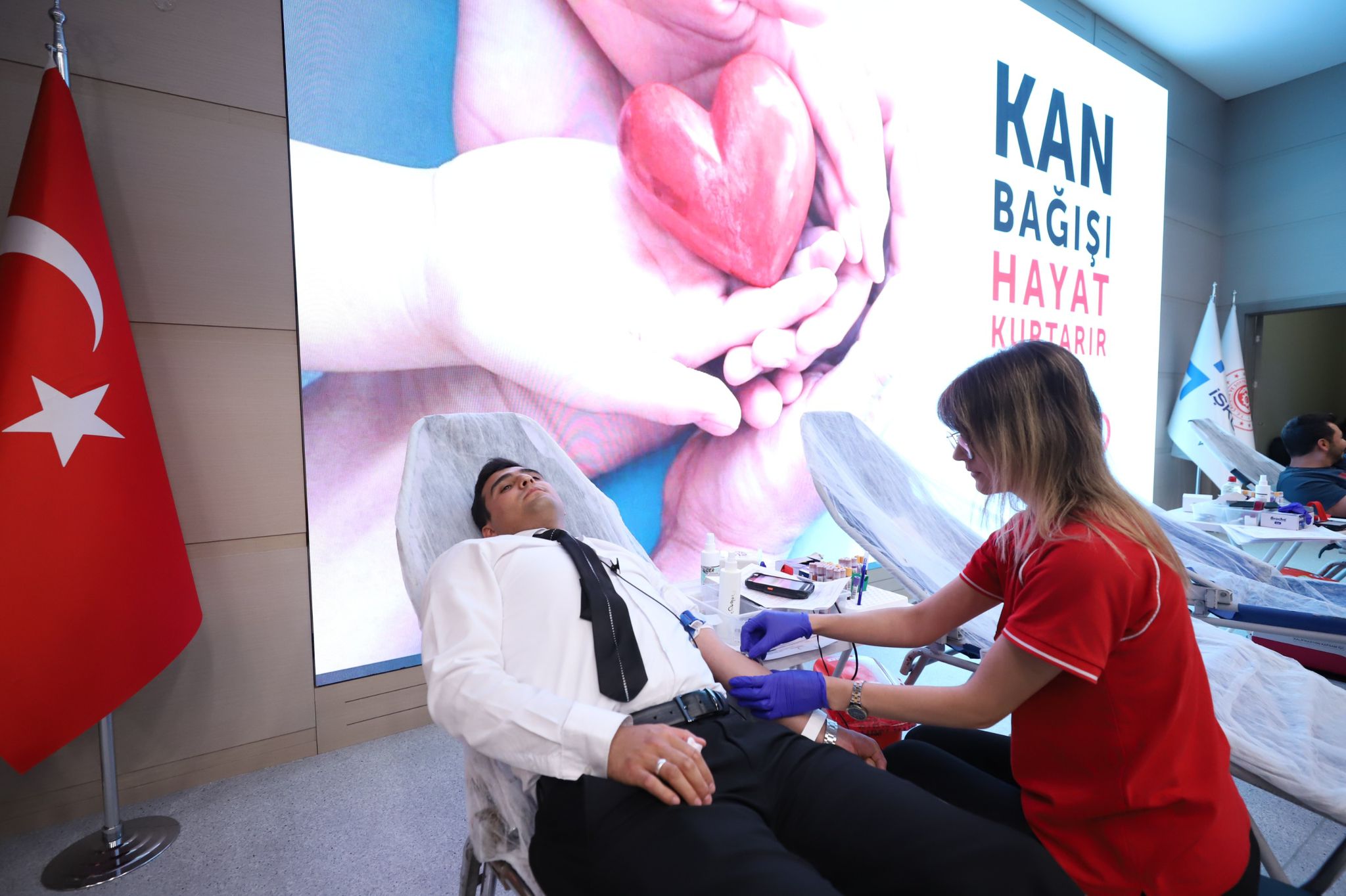 İŞKUR Personelinden Kan Ve Kök Hücre Bağışına Yoğun Destek