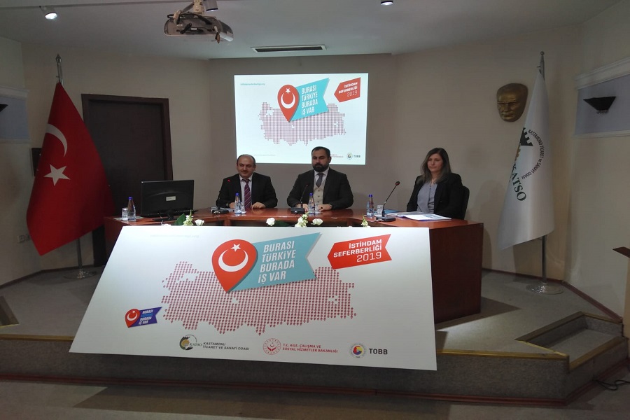 Kastamonu'da “Burası Türkiye, Burada İş Var” Sloganıyla İşverenlerimizi Bilgilendirmeye Devam Ediyoruz