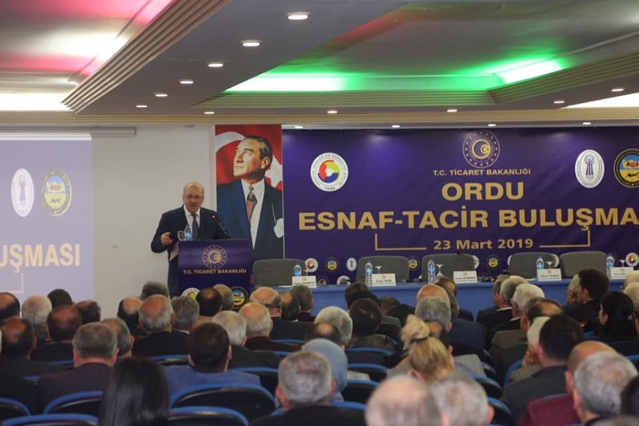 Ordu'da "Ordu Esnaf-Tacir Buluşması" Programında İstihdam Teşviklerini Anlattık