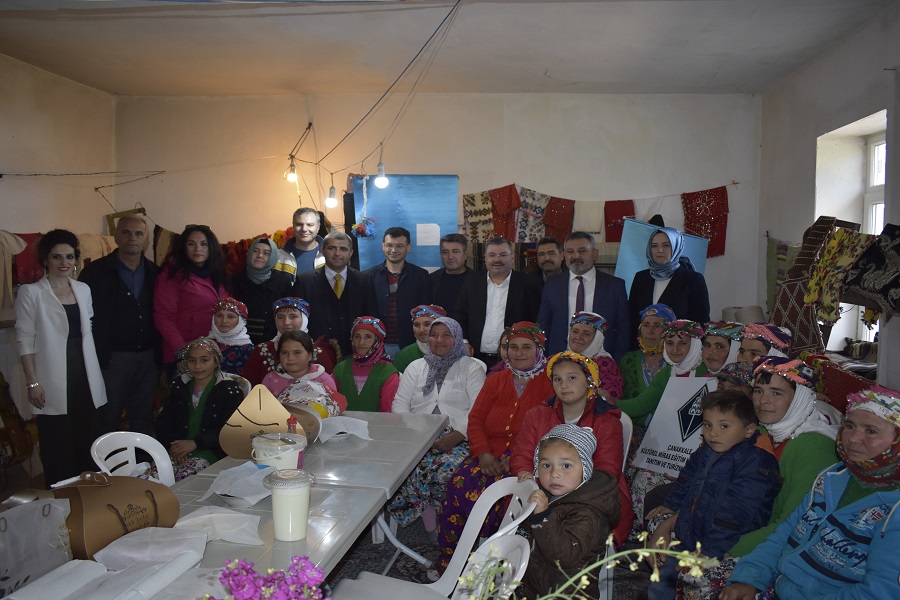 Çanakkale'de Mesleki Eğitim Kursumuzu Ziyaret Ettik