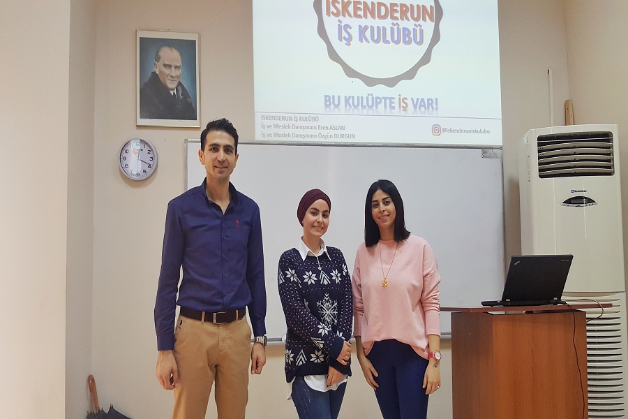 İskenderun Teknik Üniversitesinde İş Kulübü Eğitimi Verdik