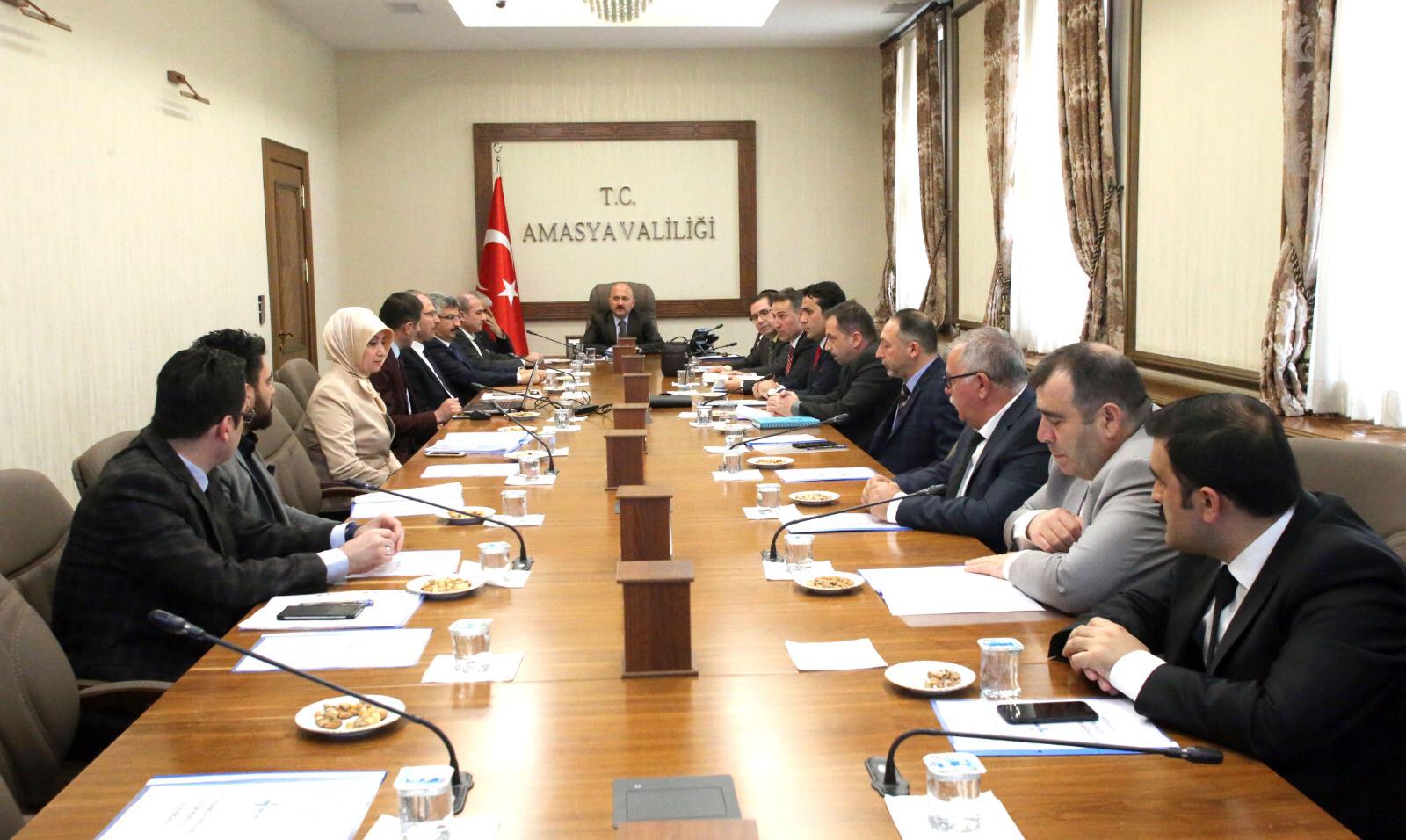 Amasya'da İl İstihdam ve Mesleki Eğitim Kurulu 2. Olağan Toplantısı Gerçekleştirildi