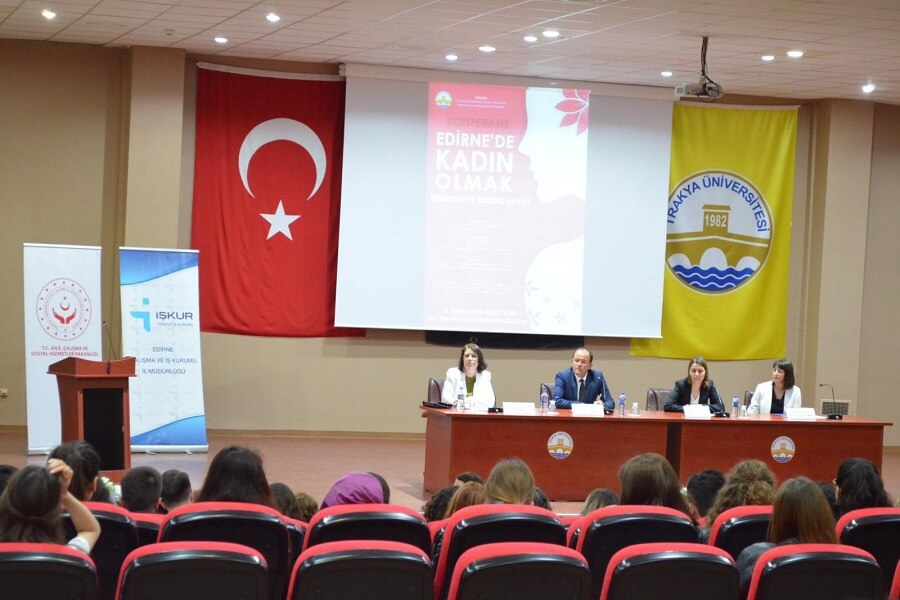 "Edirne’de Kadın Olmak" Konferansında Sunum Gerçekleştirdik