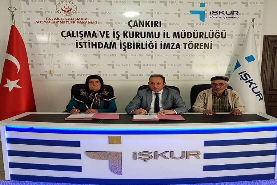 Çankırı'da "Kendi İşini Kurma" Hibe Desteği Protokolü İmzaladık