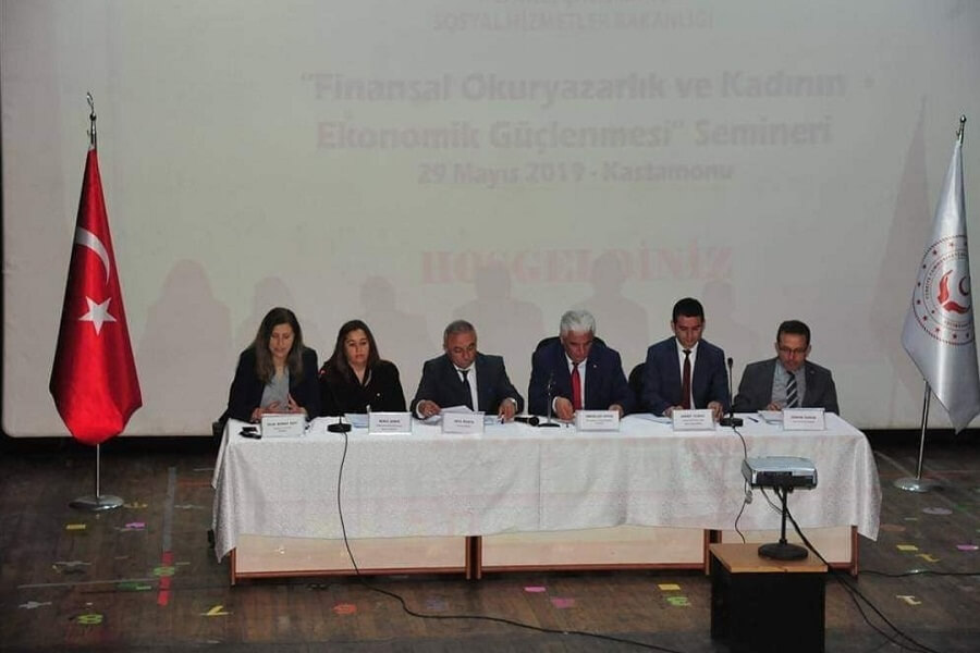 Kastamonu "Finansal Okuryazarlık ve Kadının Ekonomik Güçlenmesi" Paneline Katıldık