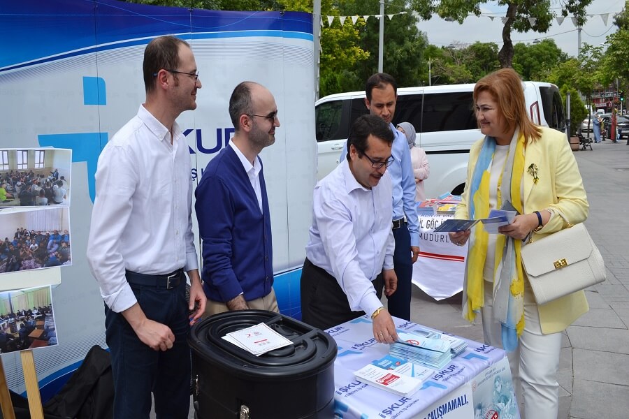 Konya'da Çocuk İşçiliği ile Mücadele Gününde Stant Açtık