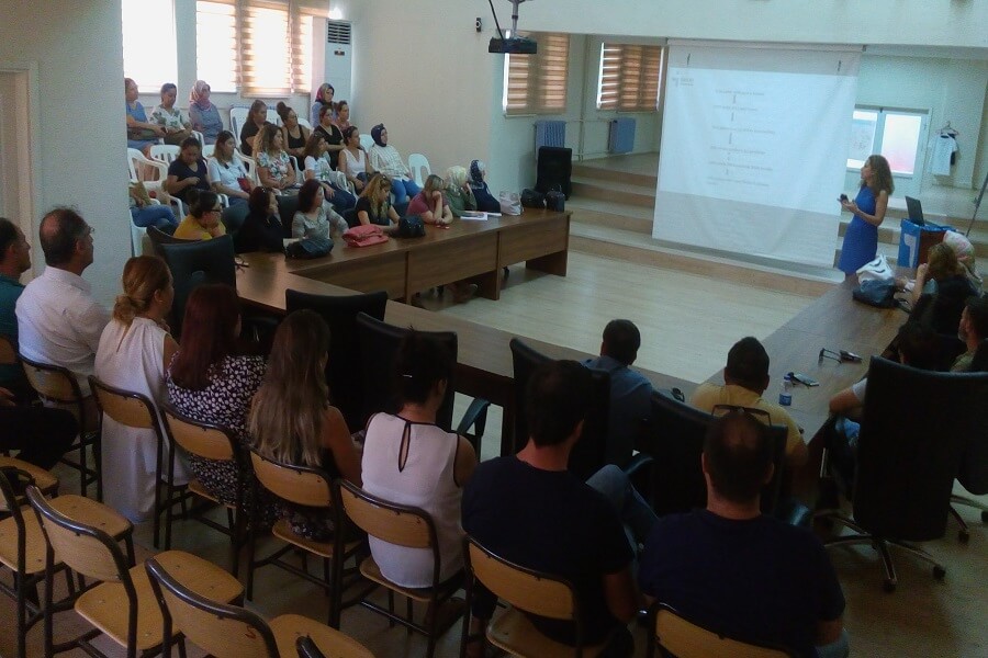 Çanakkale'de “Meslek Seçimi’’ ve “Kurum Hizmetleri” Semineri Verdik