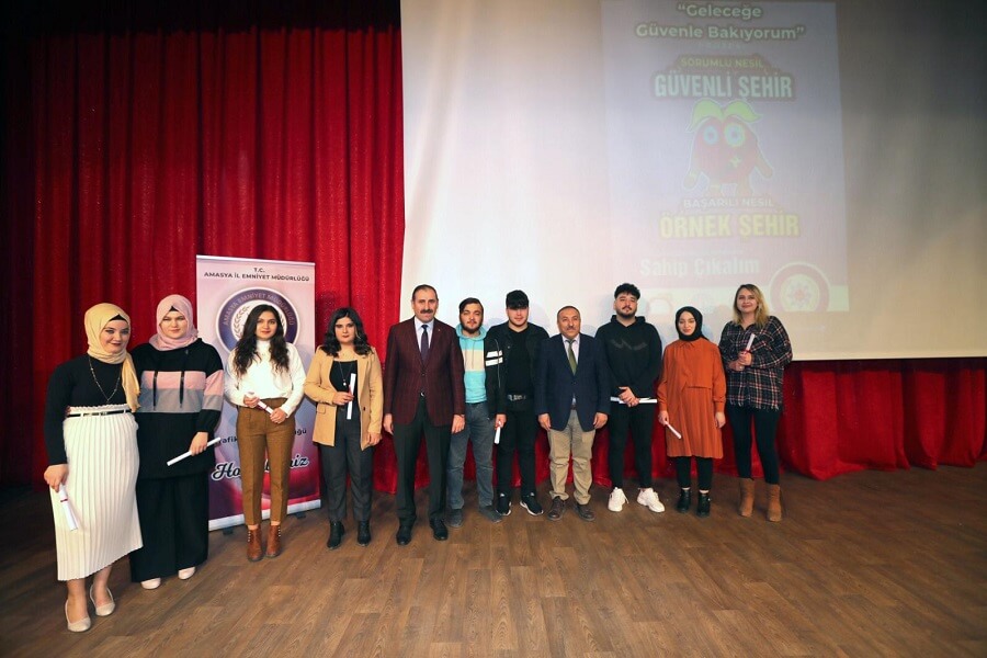 Amasya'da Kursiyerlere Sertifika Töreni Düzenledik