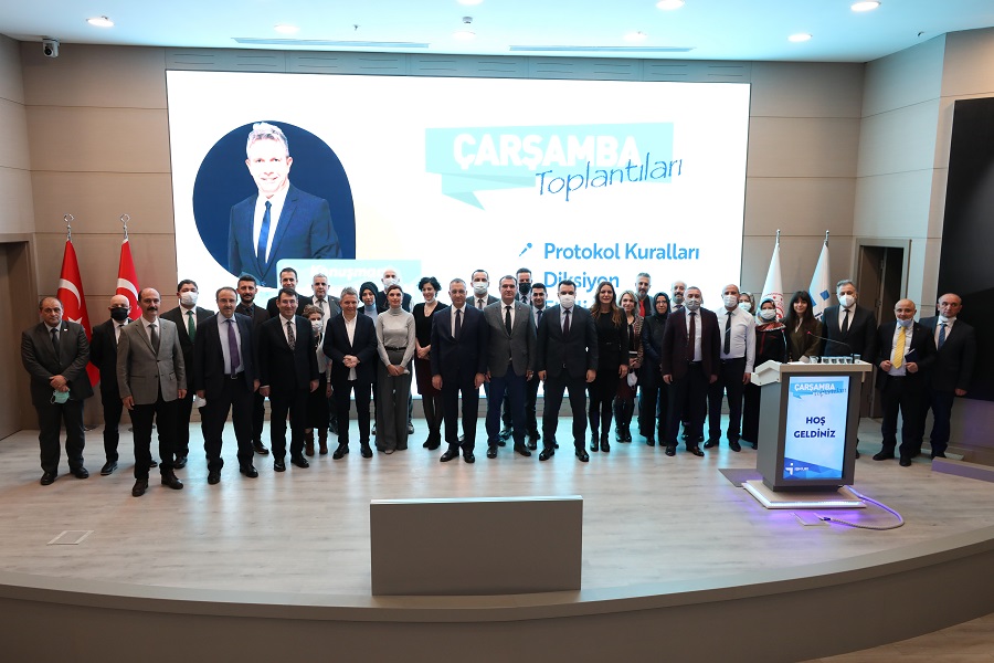 TRT Spikeri Erdoğan Arıkan Çarşamba Toplantılarının Konuğu Oldu