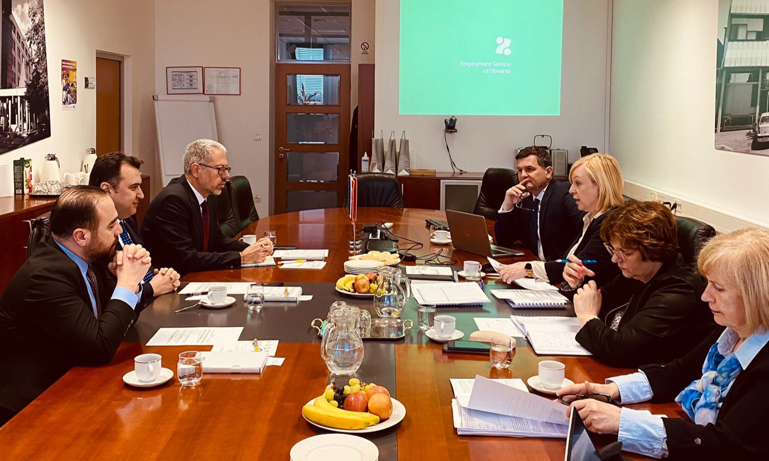 İŞKUR Delegation Visited Employment Service of Slovenia